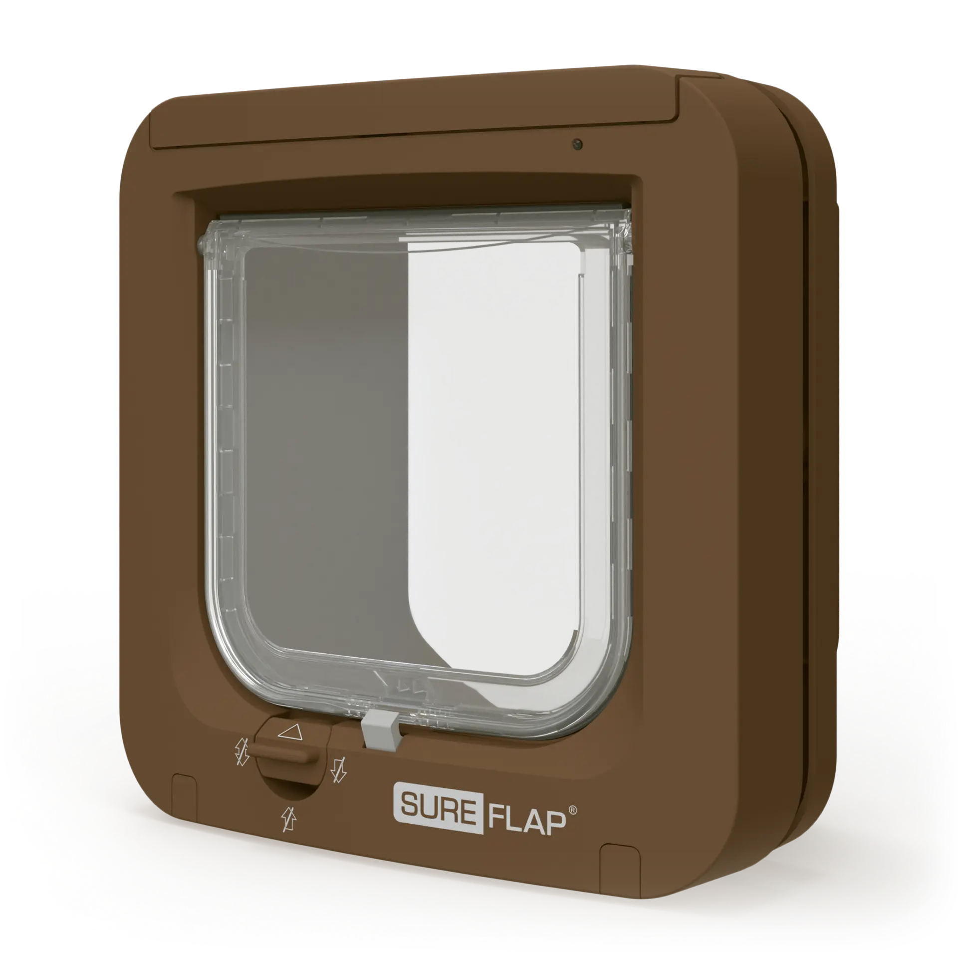 SureFlap microchip cat door in brown