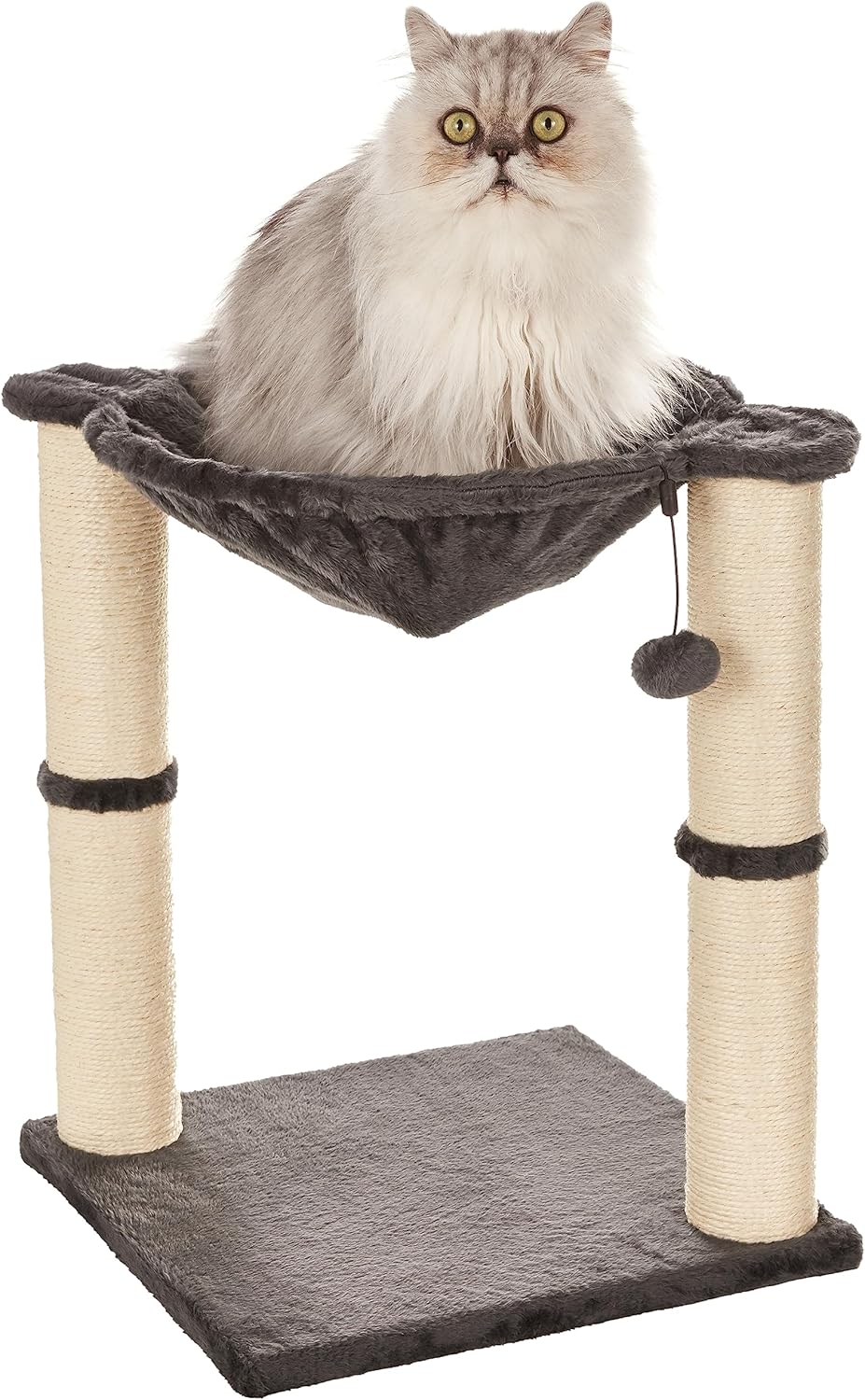 Amazon Basics Cat Tree Tower With Scratching Post And Hammock Bed for Indoor Cat - image 1
